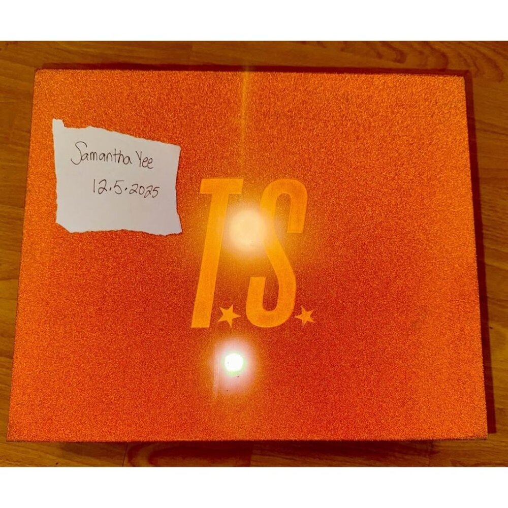 NWT Taylor Swift Orange Cardigan Box UNOPENED Size XS/S